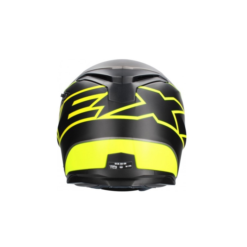 Motorkerékpár sisak Nexx SX 100 Orion fekete-fluo sárga eladó kiárusítás