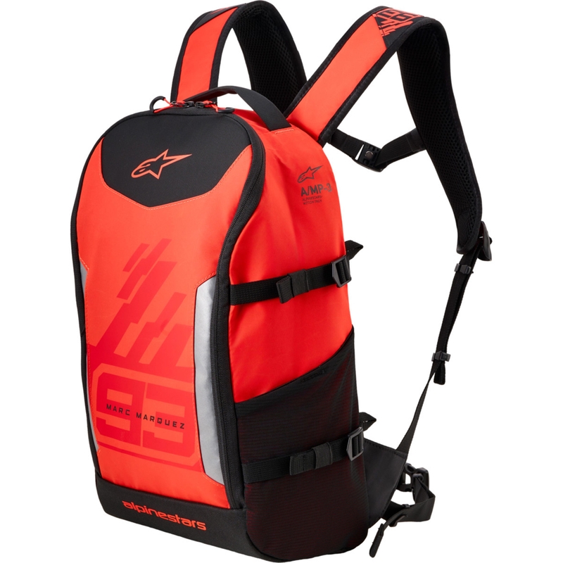 Alpinestars AMP-3 MM93 hátizsák piros-fluo piros-fekete 17 l