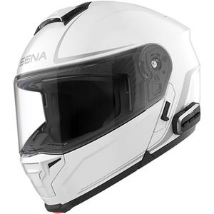 SENA Outrush 2 felnyitható motoros bukósisak headsettel fehér