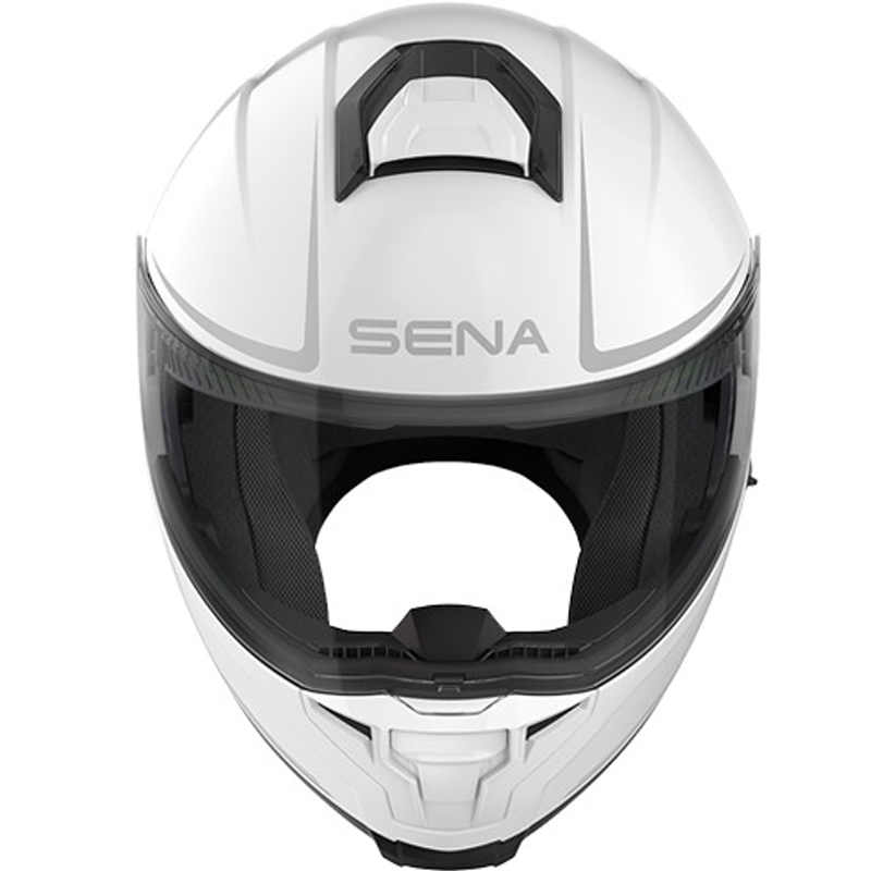 SENA Outrush 2 felnyitható motoros bukósisak headsettel fehér