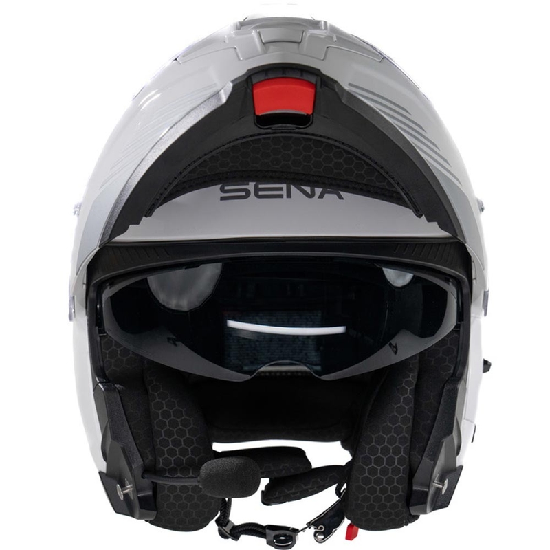 SENA Specter felnyitható motoros bukósisak headsettel fehér
