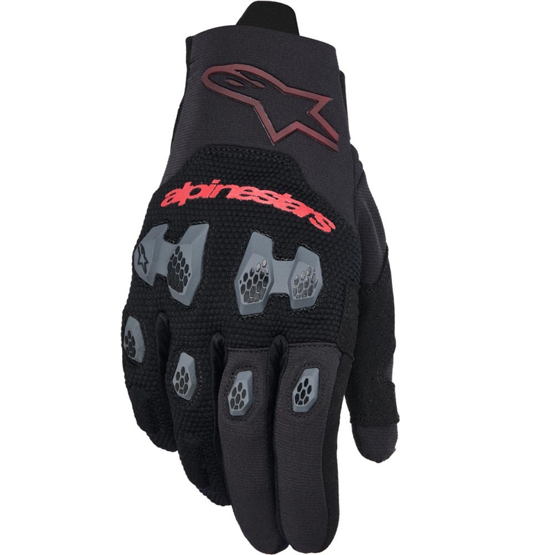 Alpinestars PRO-DURA motokrossz kesztyű fekete-piros