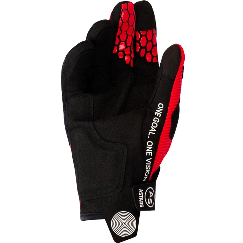 Alpinestars PRO-DURA motokrossz kesztyű piros-fekete