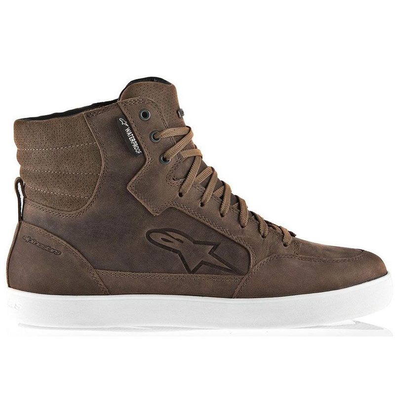 Alpinestars J-6 Waterproof motoros cipő barna