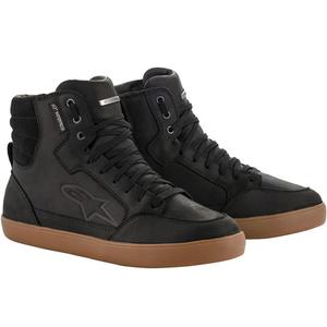 Alpinestars J-6 Waterproof motoros cipő fekete-gumi