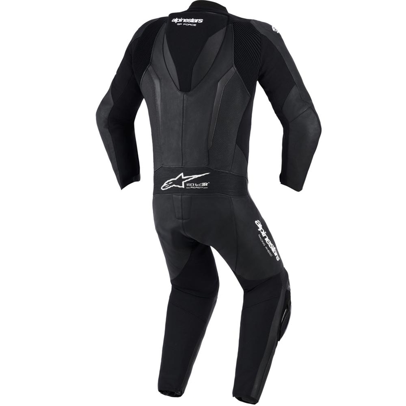 Alpinestars GP FORCE V2 egyrészes motoros bőroverál fekete-fehér