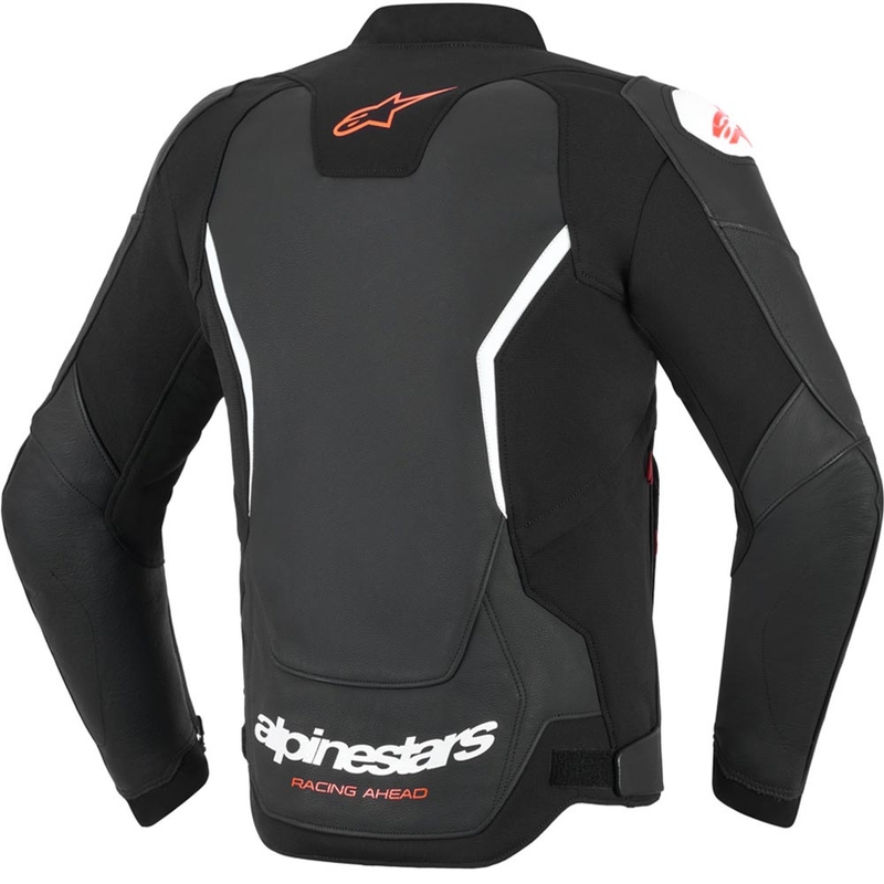 Alpinestars GP Force V2 motoros bőrkabát fekete-fehér-piros