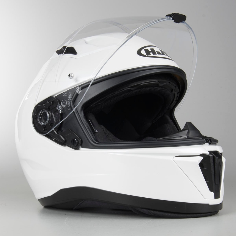 Beépített motoros sisak HJC i70 fehér fényes