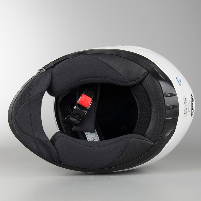 Beépített motoros sisak HJC i70 fehér fényes