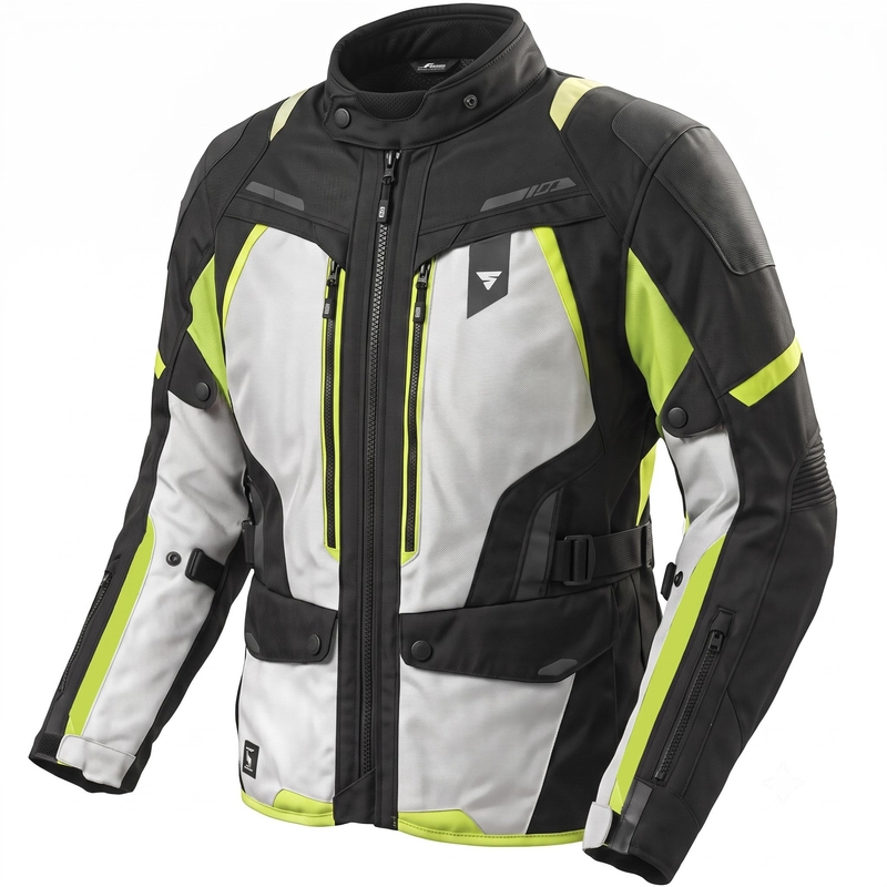 Shima Dune 2.0 női motoros kabát fluo sárga
