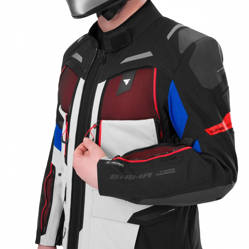 Shima Dune 2.0 motoros kabát kék