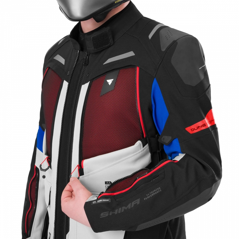 Shima Dune 2.0 motoros kabát kék