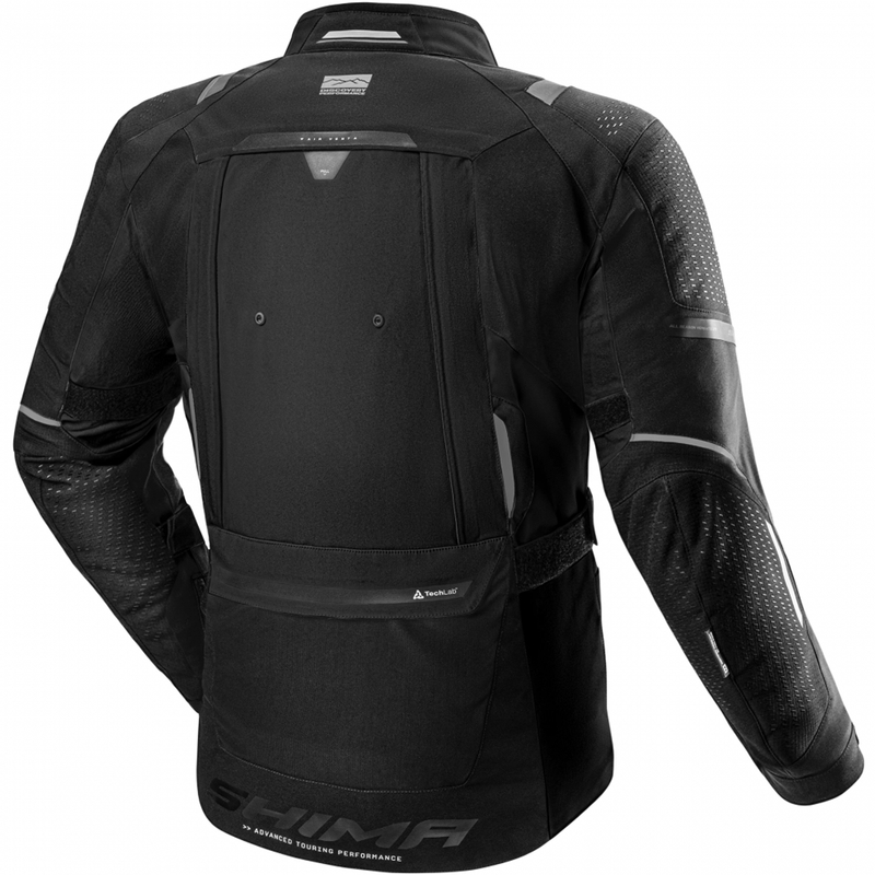 Shima Hero 3.0 motoros kabát fekete