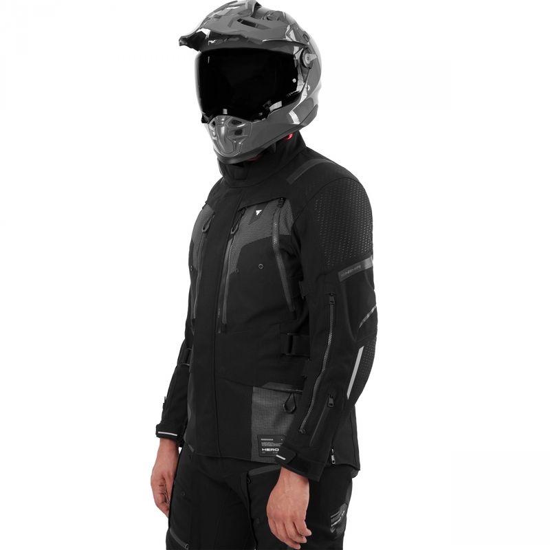 Shima Hero 3.0 motoros kabát fekete