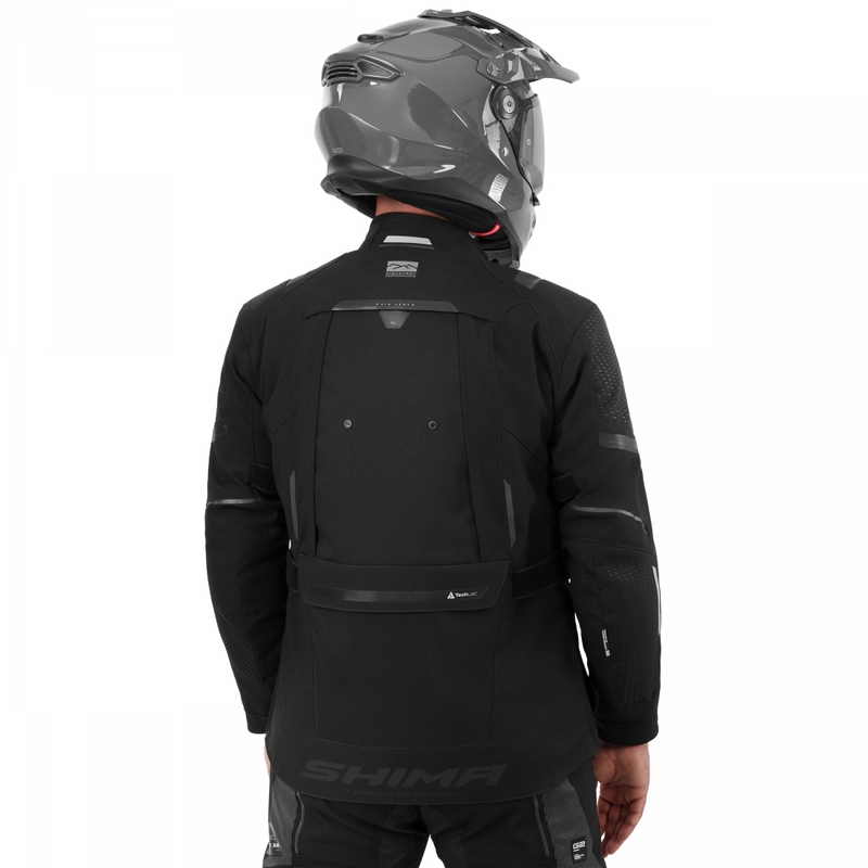Shima Hero 3.0 motoros kabát fekete