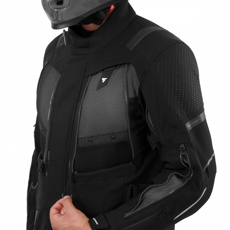 Shima Hero 3.0 motoros kabát fekete