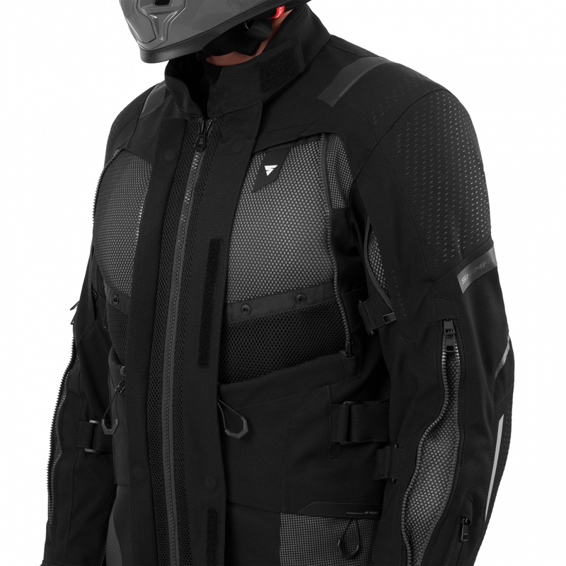 Shima Hero 3.0 motoros kabát fekete