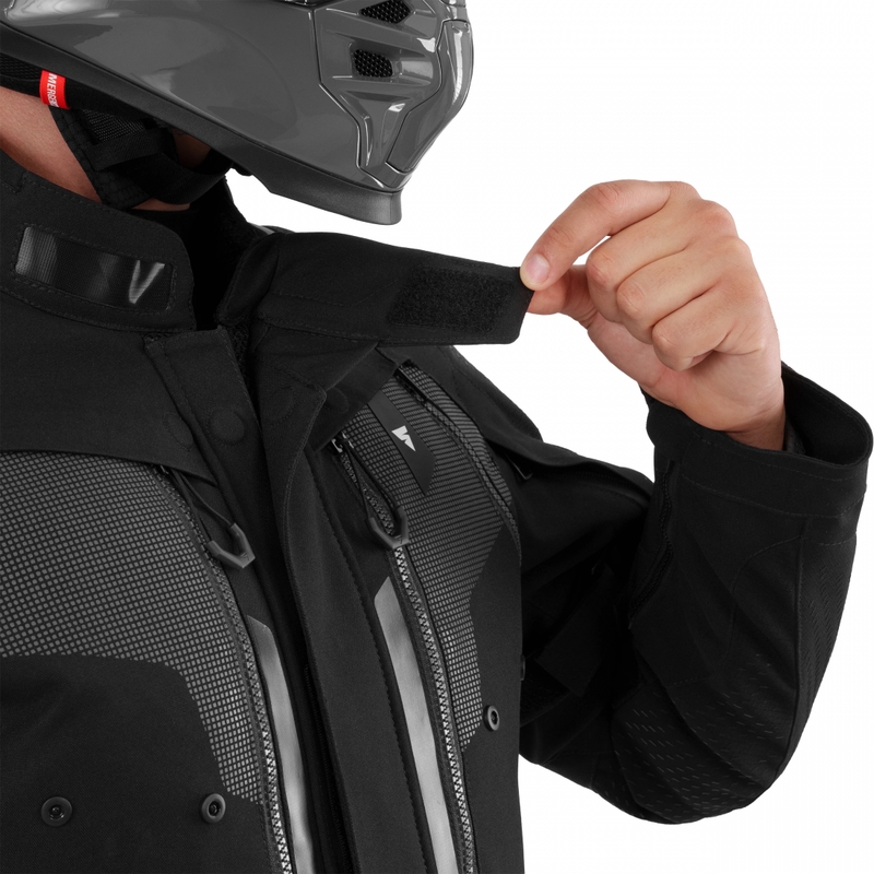 Shima Hero 3.0 motoros kabát fekete