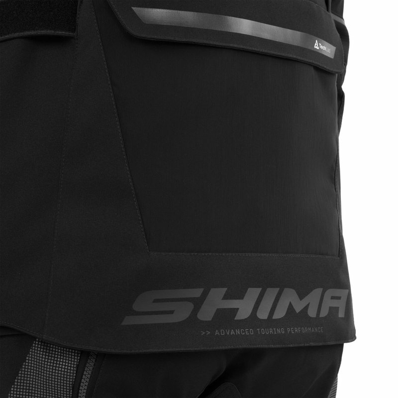 Shima Hero 3.0 motoros kabát fekete