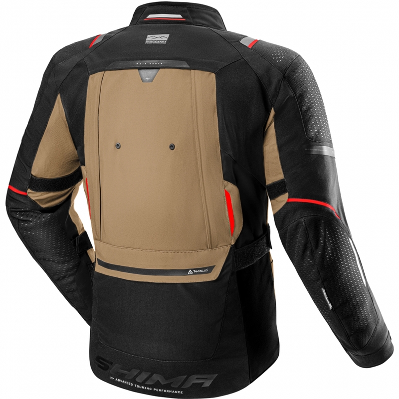 Shima Hero 3.0 motoros kabát barna
