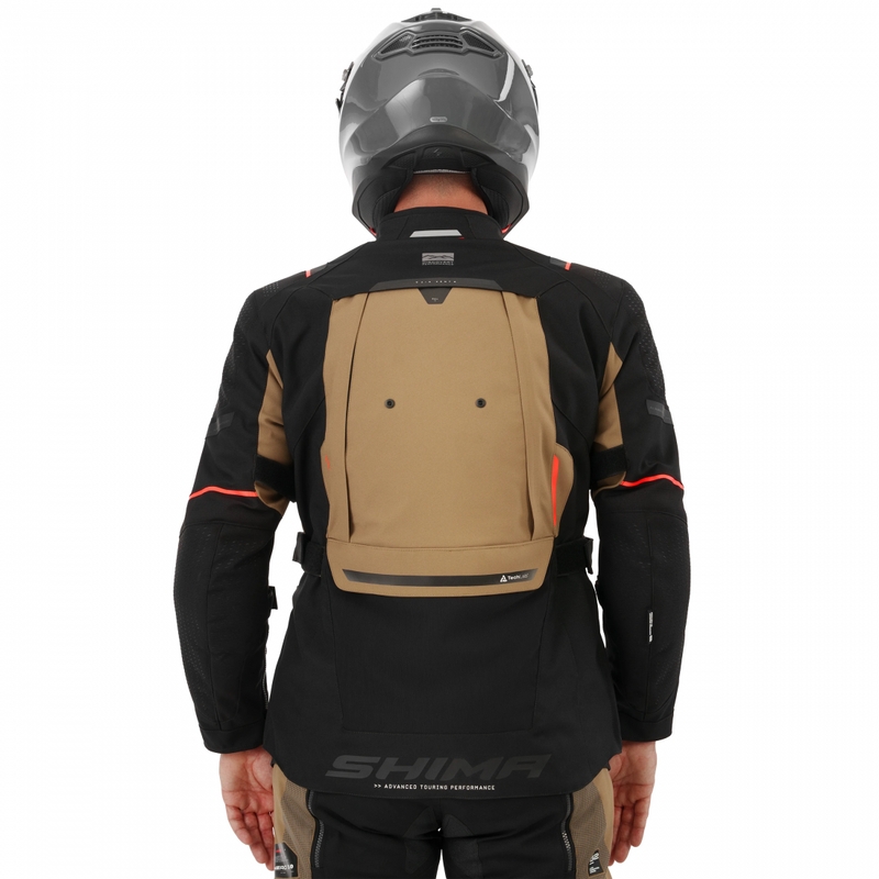 Shima Hero 3.0 motoros kabát barna