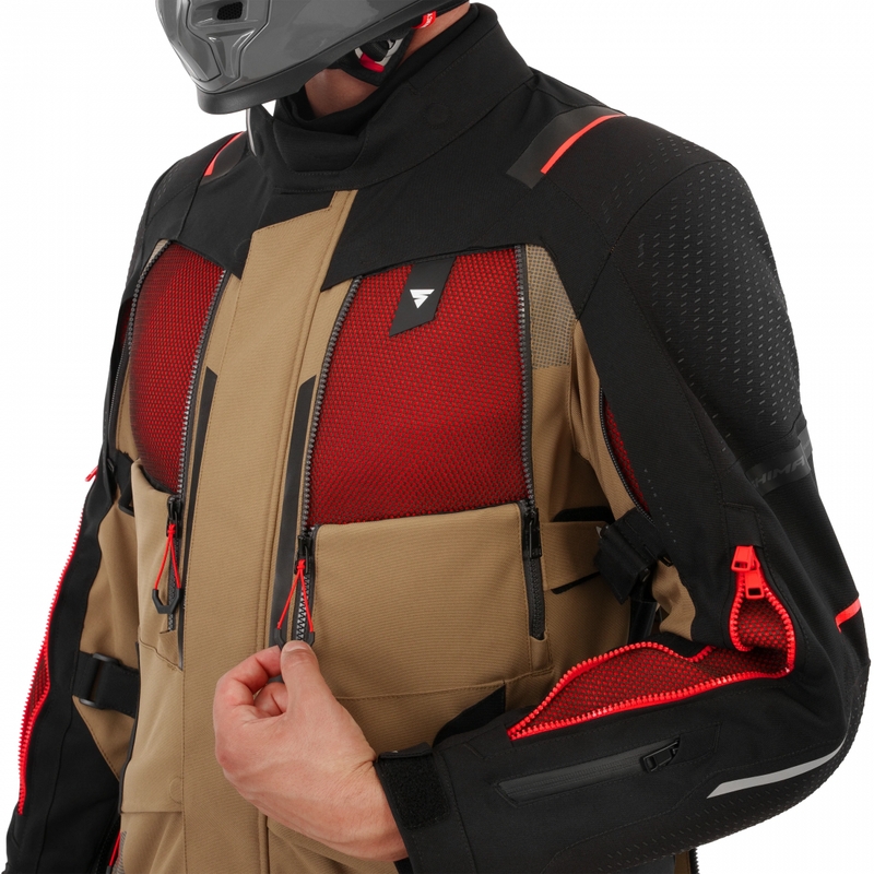 Shima Hero 3.0 motoros kabát barna