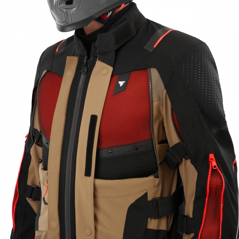 Shima Hero 3.0 motoros kabát barna