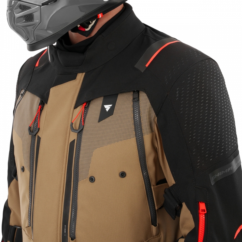 Shima Hero 3.0 motoros kabát barna