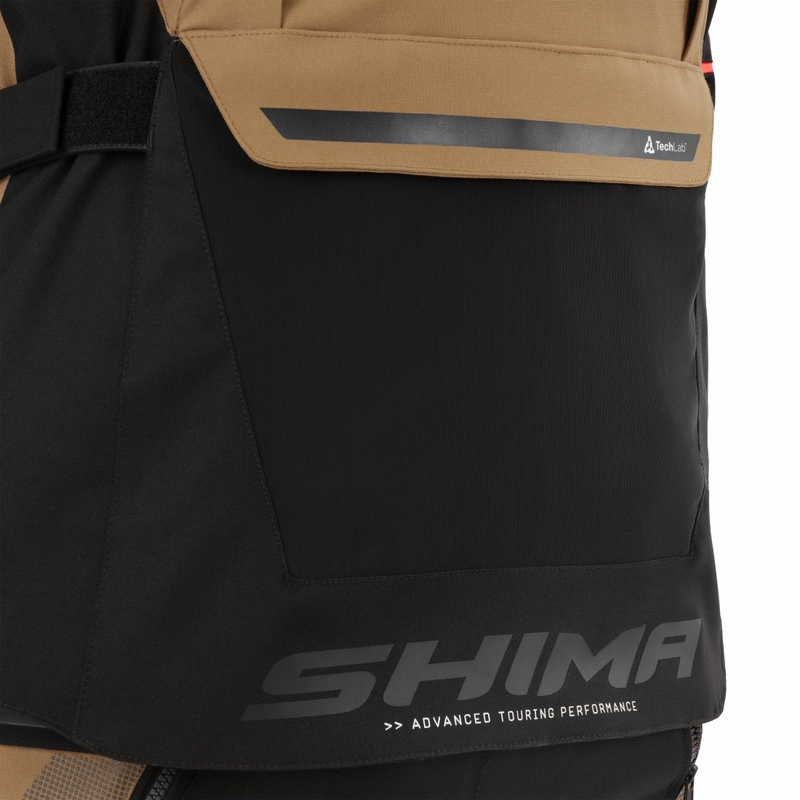 Shima Hero 3.0 motoros kabát barna