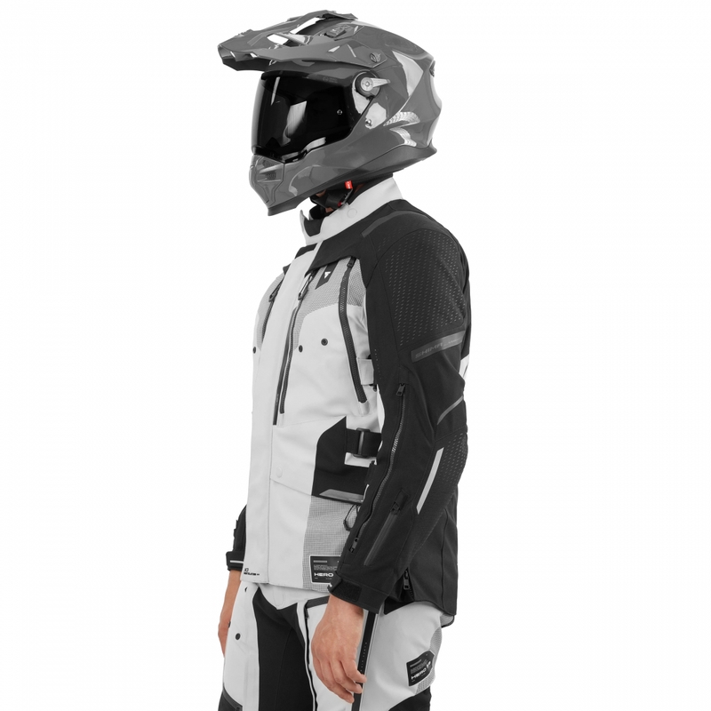 Shima Hero 3.0 motoros kabát szürke-fekete