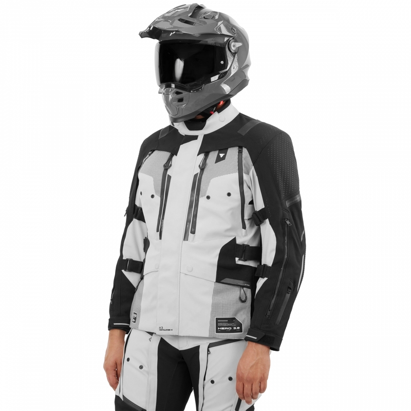Shima Hero 3.0 motoros kabát szürke-fekete