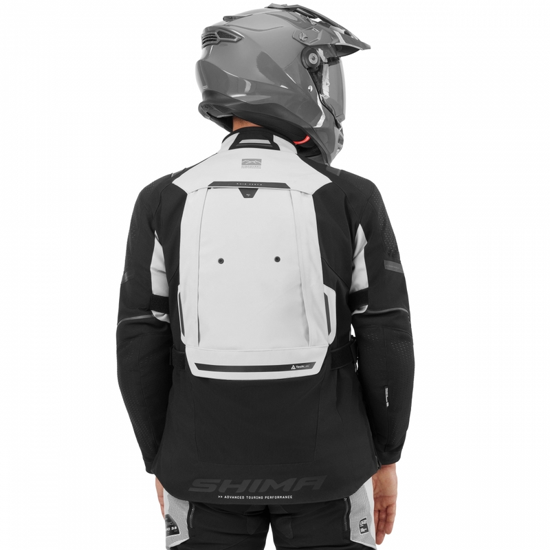 Shima Hero 3.0 motoros kabát szürke-fekete
