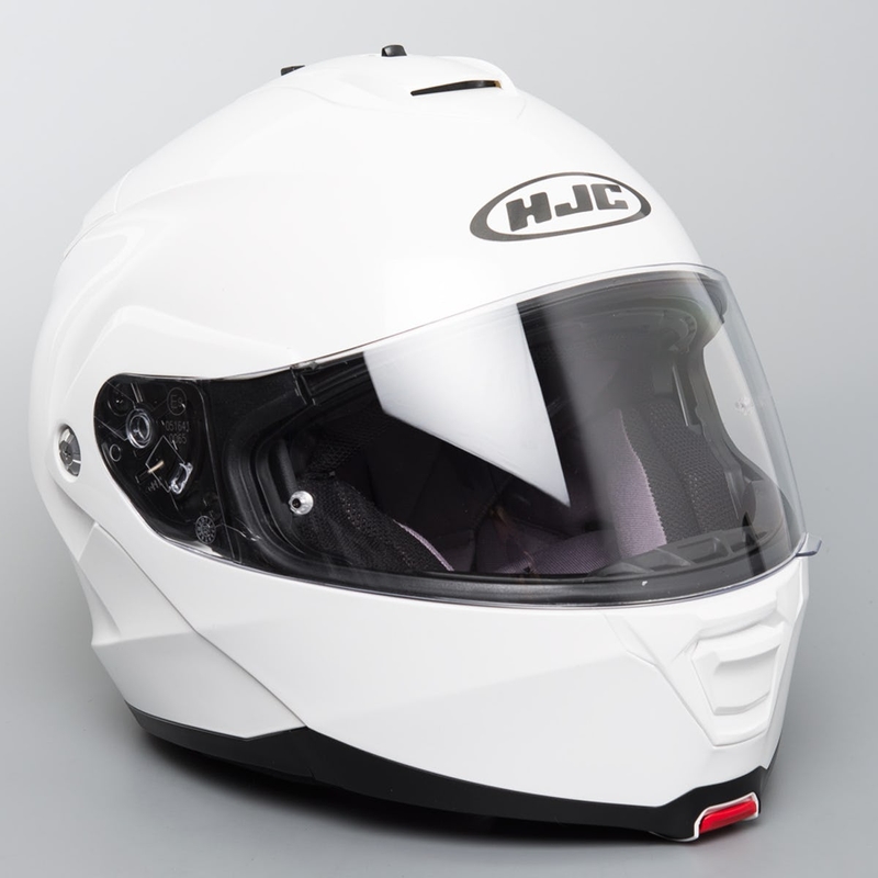 Billenő motoros sisak HJC IS-MAX II fehér