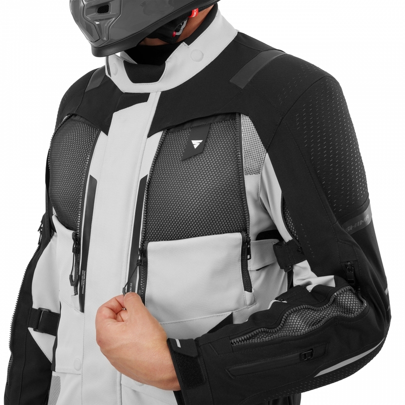 Shima Hero 3.0 motoros kabát szürke-fekete