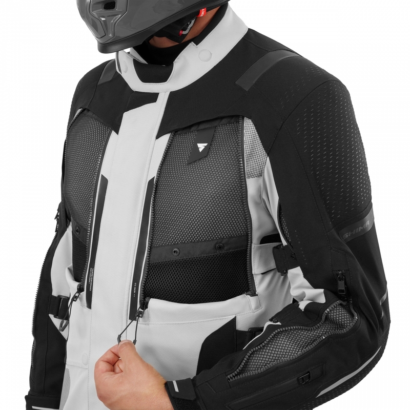 Shima Hero 3.0 motoros kabát szürke-fekete