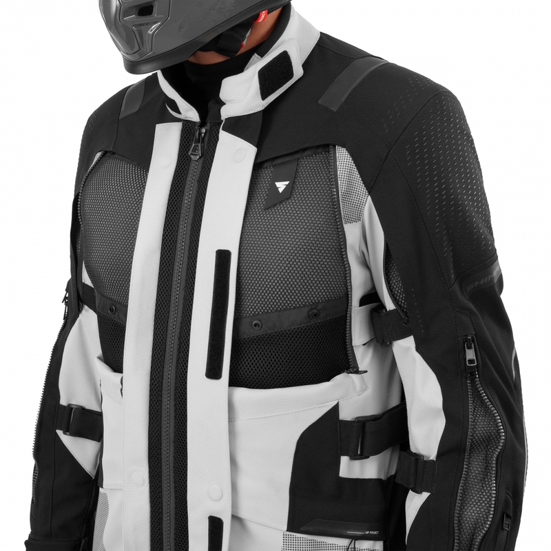 Shima Hero 3.0 motoros kabát szürke-fekete