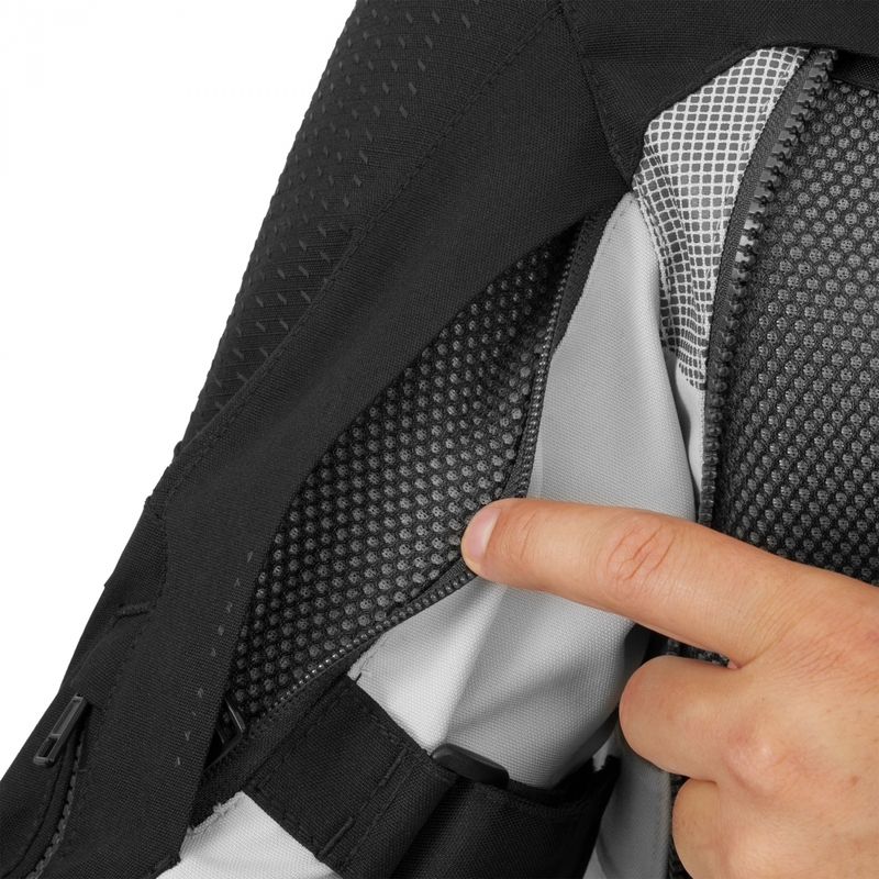 Shima Hero 3.0 motoros kabát szürke-fekete