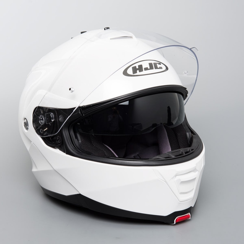 Billenő motoros sisak HJC IS-MAX II fehér