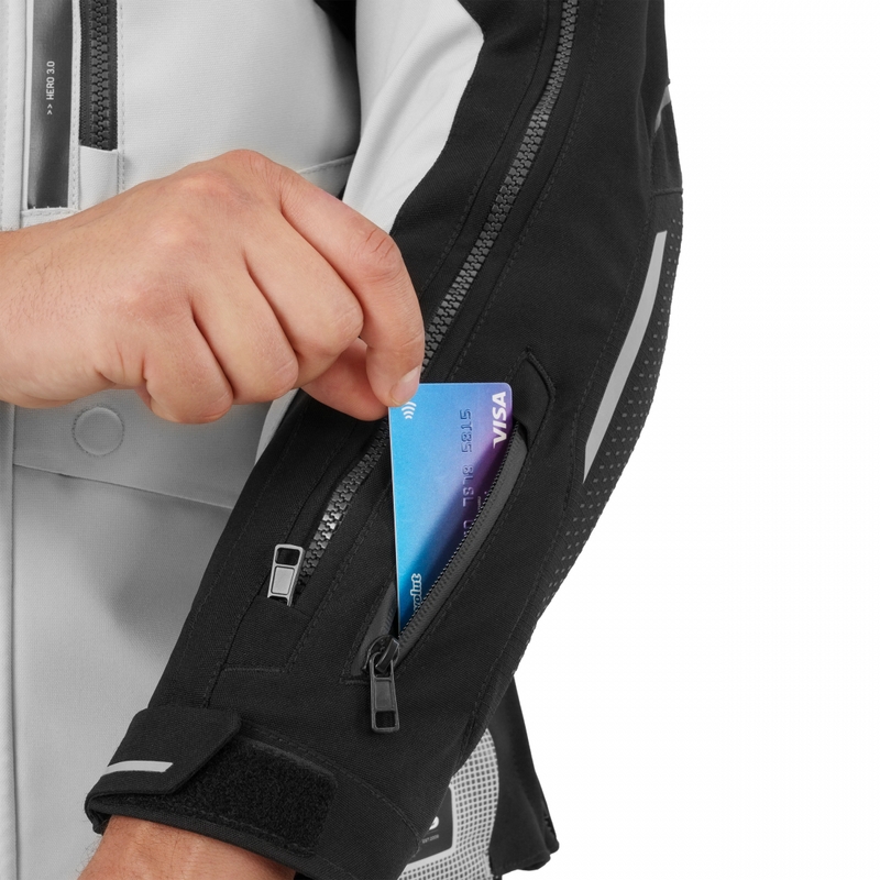 Shima Hero 3.0 motoros kabát szürke-fekete