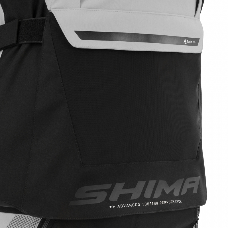 Shima Hero 3.0 motoros kabát szürke-fekete