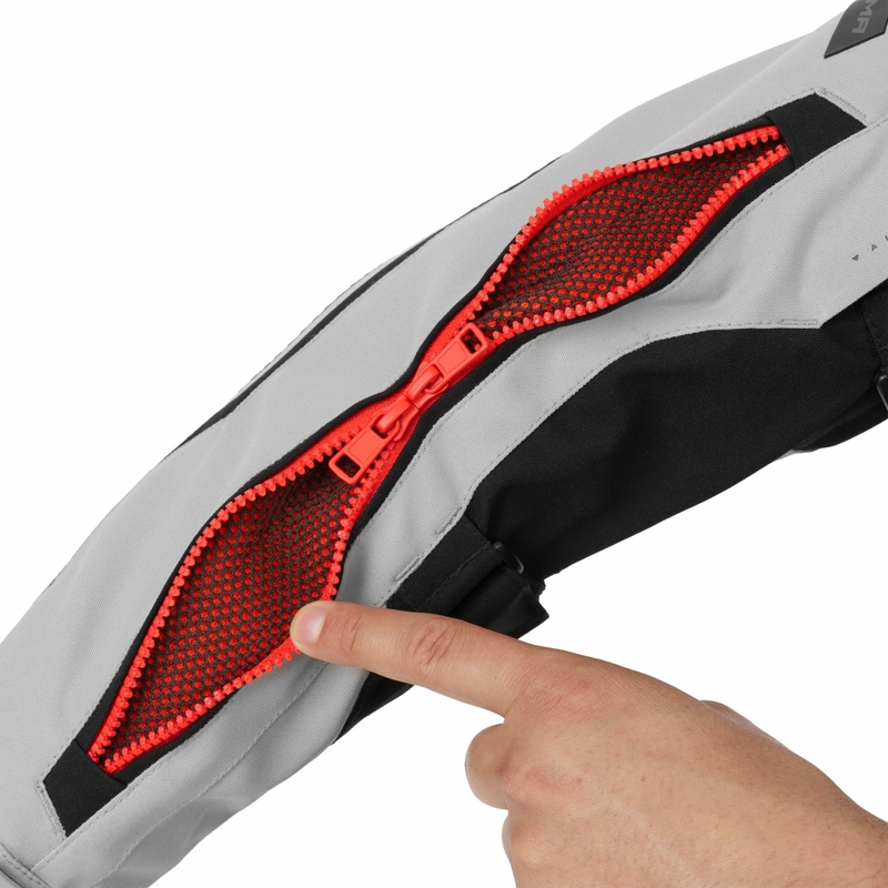 Shima Hero 3.0 motoros kabát szürke-piros