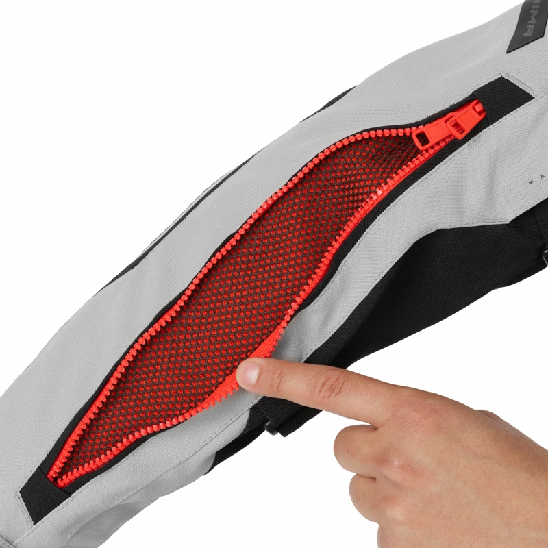Shima Hero 3.0 motoros kabát szürke-piros