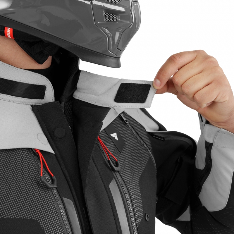 Shima Hero 3.0 motoros kabát szürke-piros