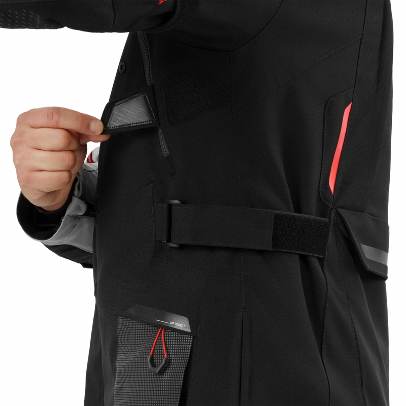Shima Hero 3.0 motoros kabát szürke-piros