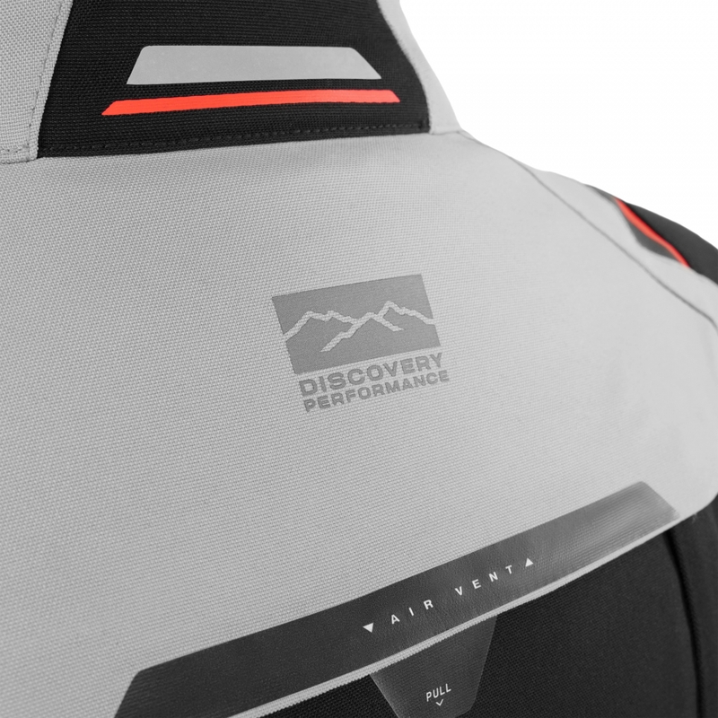 Shima Hero 3.0 motoros kabát szürke-piros