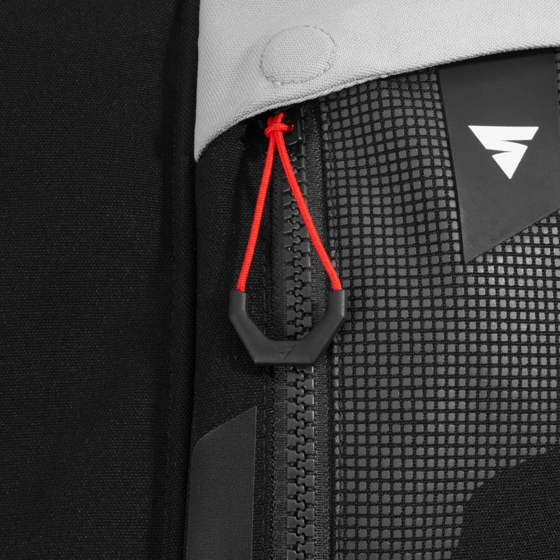 Shima Hero 3.0 motoros kabát szürke-piros