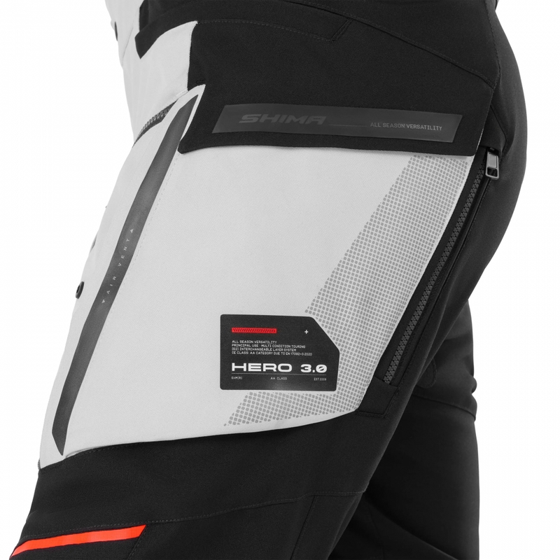 Shima Hero 3.0 motoros nadrág szürke-kék