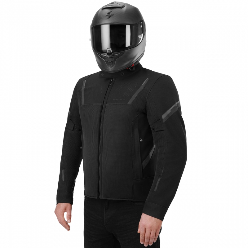Shima Rush 3.0 Air motoros kabát fekete