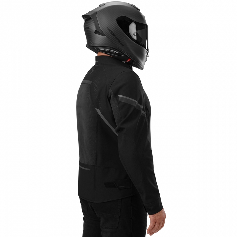 Shima Rush 3.0 Air motoros kabát fekete