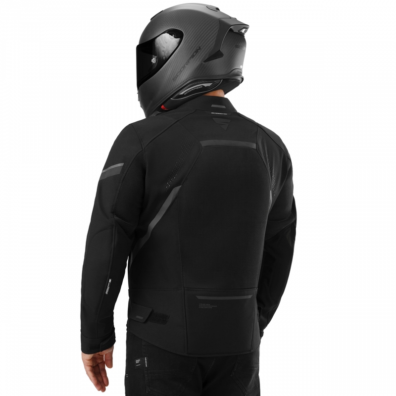 Shima Rush 3.0 Air motoros kabát fekete